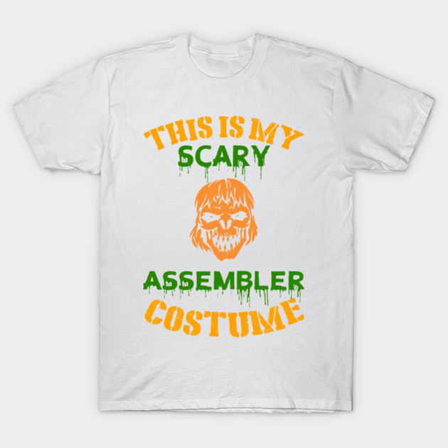 This Is My Scary Assembler Costume T-Shirt-TOZ